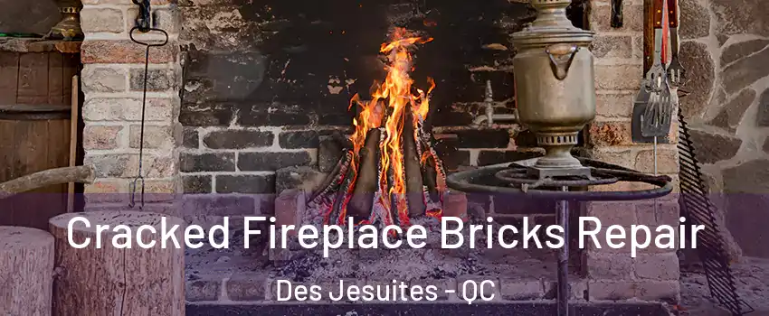  Cracked Fireplace Bricks Repair Des Jesuites - QC