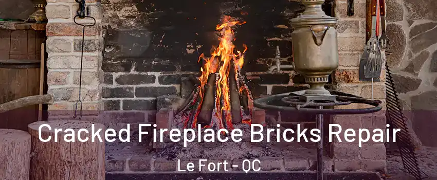  Cracked Fireplace Bricks Repair Le Fort - QC