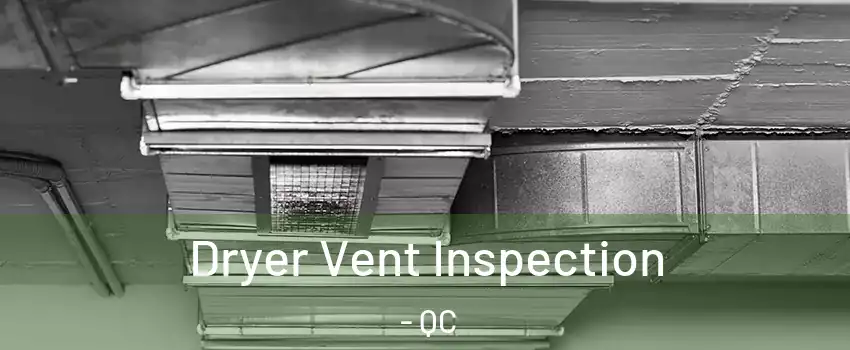  Dryer Vent Inspection - QC