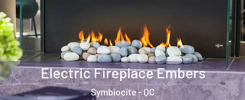  Electric Fireplace Embers Symbiocite - QC