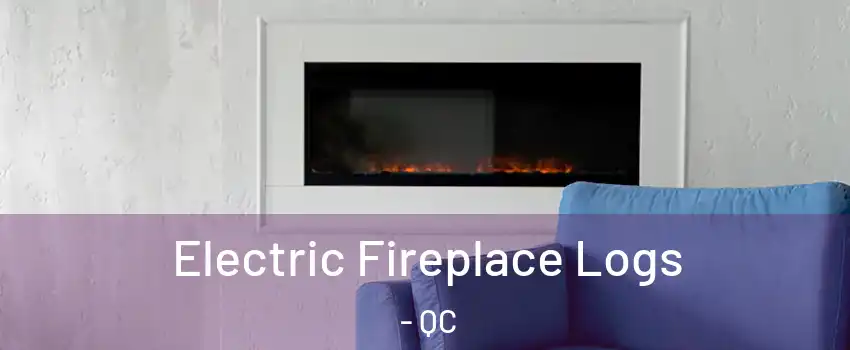  Electric Fireplace Logs - QC