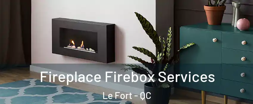  Fireplace Firebox Services Le Fort - QC