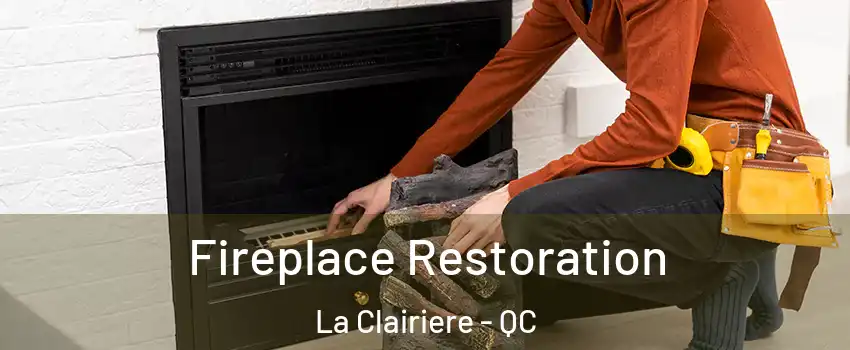 Fireplace Restoration La Clairiere - QC