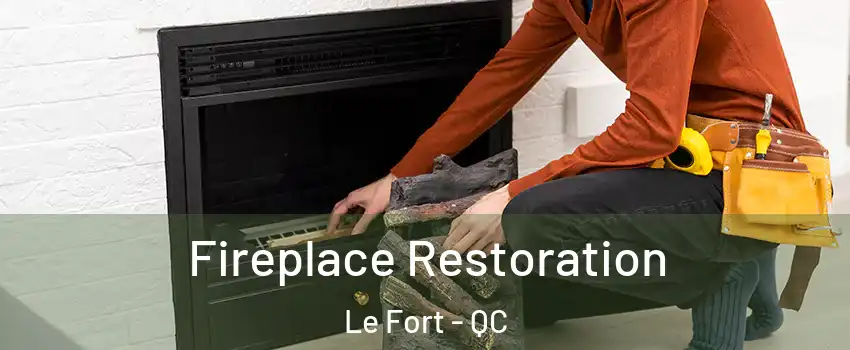  Fireplace Restoration Le Fort - QC