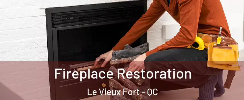  Fireplace Restoration Le Vieux Fort - QC