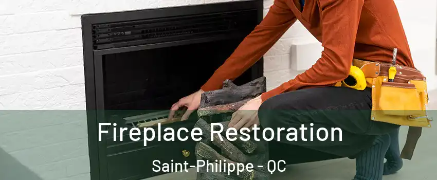  Fireplace Restoration Saint-Philippe - QC
