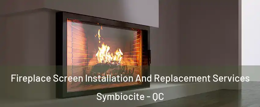 Fireplace Screen Installation And Replacement Services Symbiocite - QC