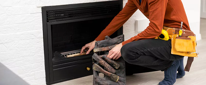 Metal Fireplace Installation in La Prairie, Quebec