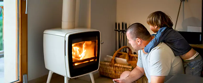Morso Cast Iron Fireplace Insert Installation in Symbiocite, QC