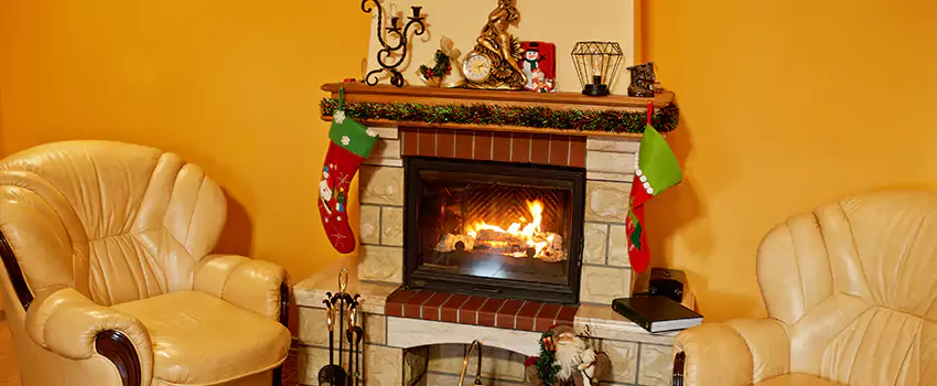 Fireplace Hearth Ideas in La Prairie, Quebec