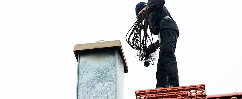 Gas Fireplace Flue Cleaning in La Prairie, Quebec