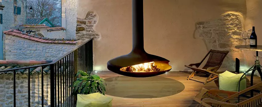 Bioethanol Hanging Fireplace Installation Services in La Prairie, QC