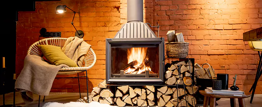 Pellet Stove Chimney Pipe Brackets Installation in La Prairie, QC